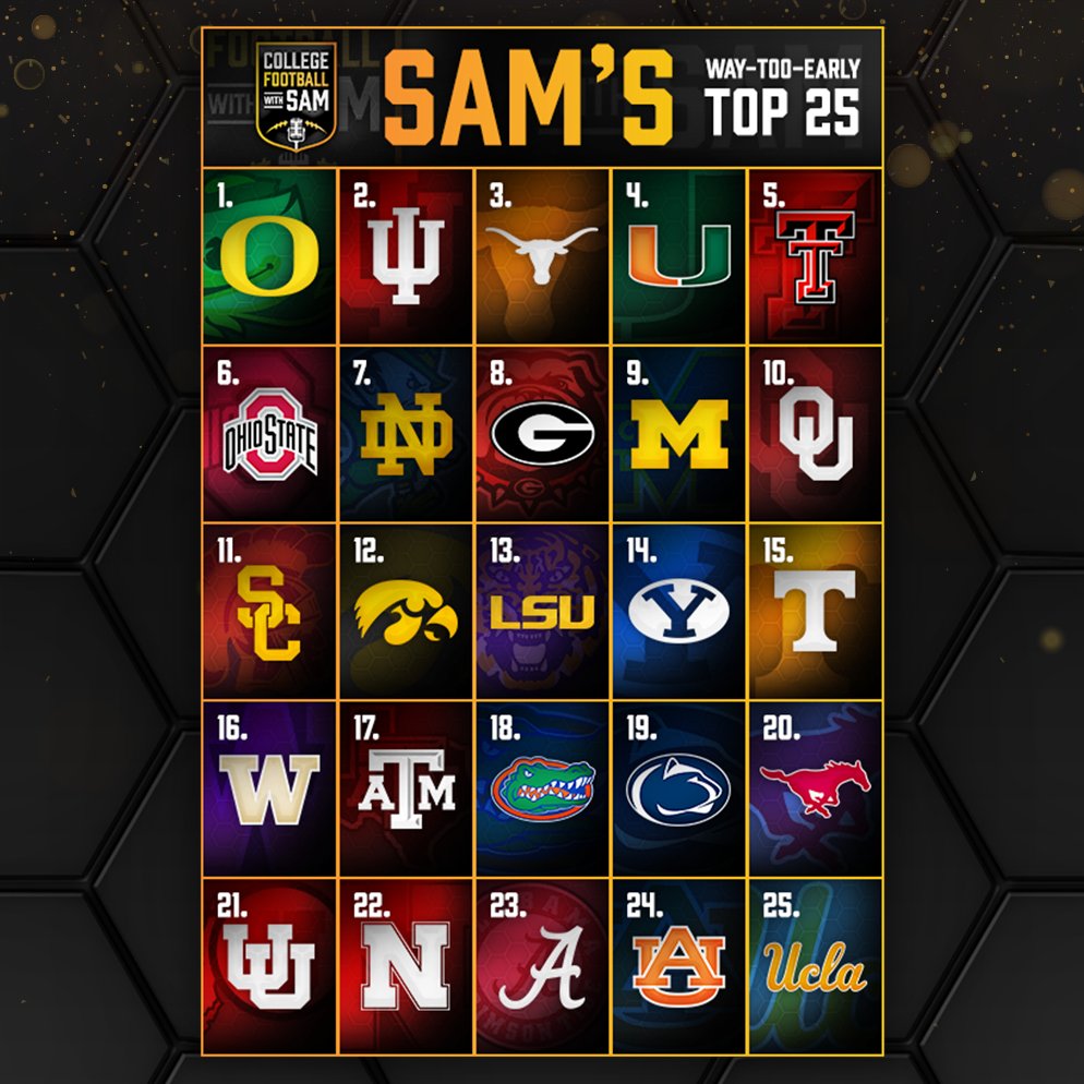 College Football with Sam tweet media