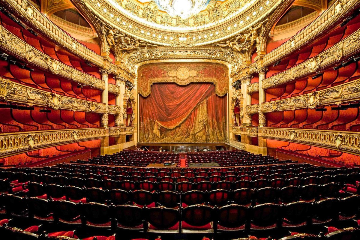 dutchbuildings's tweet photo. The "Opéra Garnier" in #Paris 🇫🇷 was commissioned by Emperor Napoleon III as part of his grand urban renewal. Architect Charles Garnier won the 1861 competition; construction began in 1862 but faced delays. It opened in 1875, after the Empire's fall. A masterpiece of Napoleon III (Second Empire) style, eclectic, blending baroque, renaissance, and classical elements, with lavish polychromy, multicolored marbles, gilded bronze, ornate façade, grand marble staircase, opulent foyers, and no surface left undecorated.