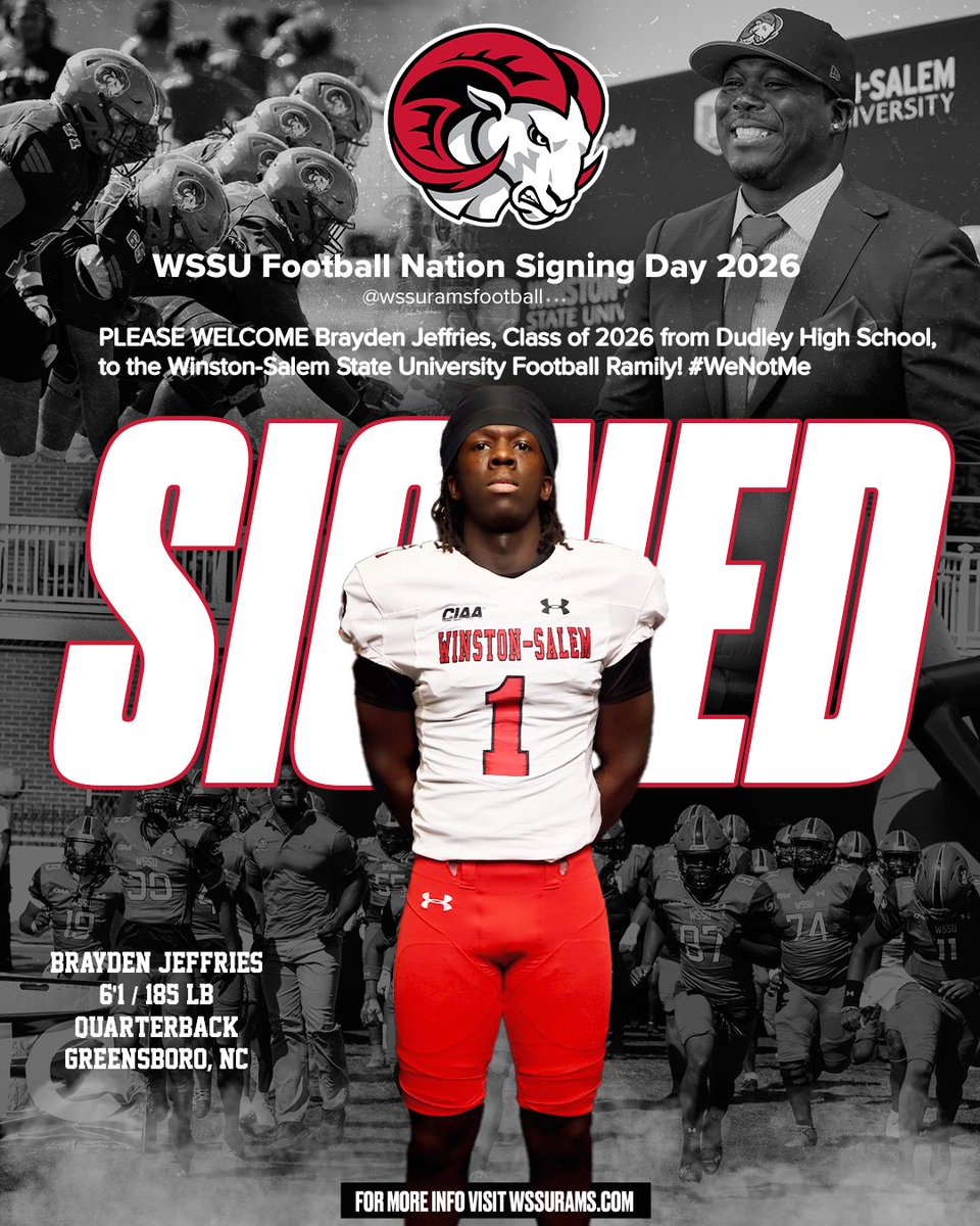 Ramily, help us welcome Brayden Jeffries to the team! #NSD26