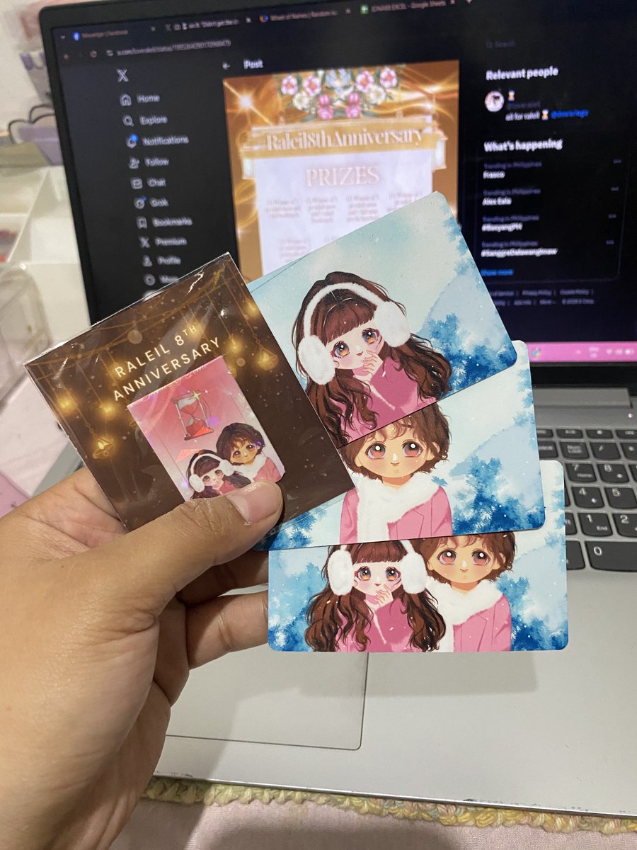 loveraleil's tweet photo. Congratulations, @freyasera ⏳✨

You won raleil snow set of pc and a raleil bookmark! 🤍

Please screenshot this and kindly dm to me for claiming. This will only be available to claim on freon event 🤍 https://t.co/5jUfPsBPkL