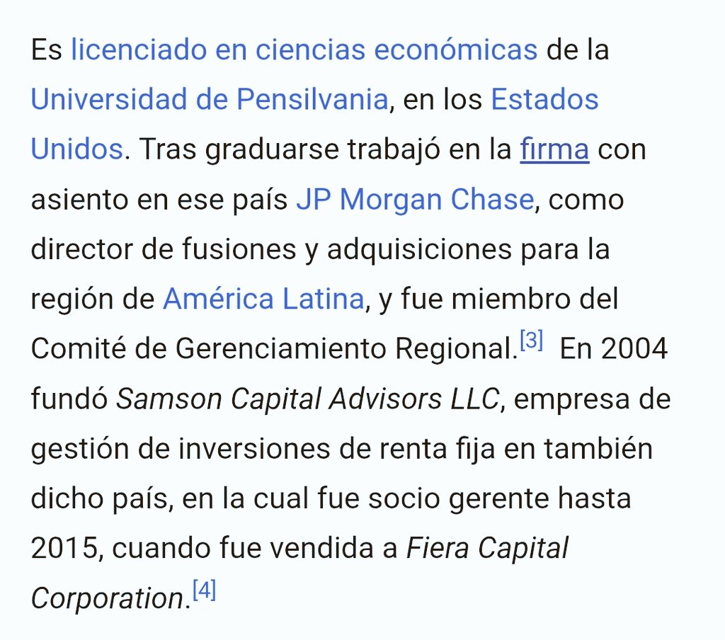 elinformadorpty's tweet photo. @limyueng Ni es cumbre ni es clave, ya EEUU decidió lo que hará. Todos van a tomar nota de lo que tiene que hacer. El señor Pablo Quirno, hoy canciller de Argentina, siempre trabajó para J.P. Morgan, solo está en el puesto para garantizar los negocios de esa firma. Es un Toro más. https://t.co/Ch7Xmg3d5o