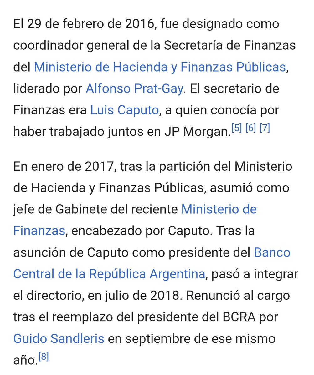 elinformadorpty's tweet photo. @limyueng Ni es cumbre ni es clave, ya EEUU decidió lo que hará. Todos van a tomar nota de lo que tiene que hacer. El señor Pablo Quirno, hoy canciller de Argentina, siempre trabajó para J.P. Morgan, solo está en el puesto para garantizar los negocios de esa firma. Es un Toro más. https://t.co/Ch7Xmg3d5o