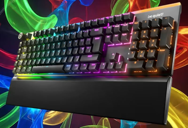 grazymen's tweet photo. 💡 Light Mount di Be Quiet! porta il silenzio nel gaming
Costruzione in alluminio, layout completo con numpad, switch silent pre-lubrificati e triplo strato fonoassorbente e polling a 1000 Hz

https://t.co/pNjesroahx

@bequietofficial  #lightmount #silentlinear #silenttactile https://t.co/jdKdgSy8wM