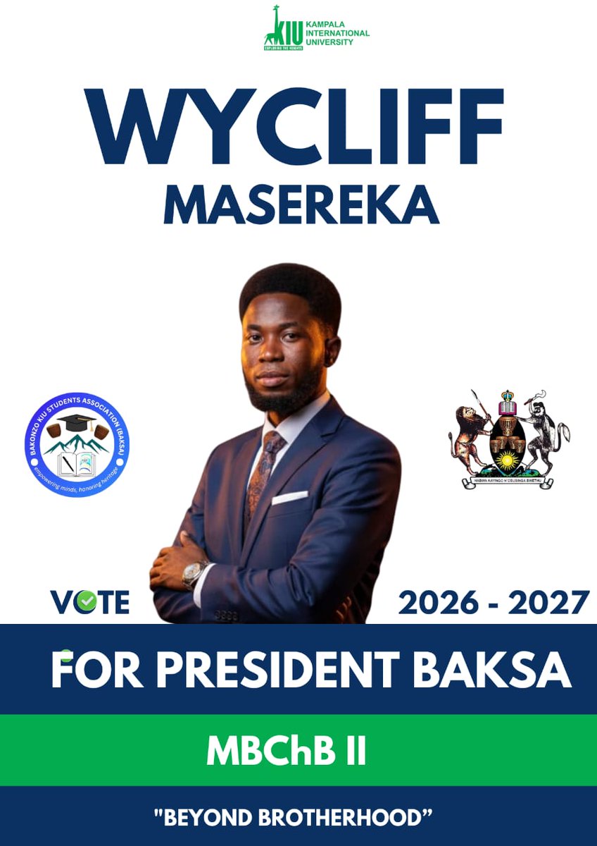Bakonzokiu's tweet photo. The battle for the presidential seat intesifies
Who are you rooting for
#Baksadecides2026 https://t.co/S9jWiAw1cH