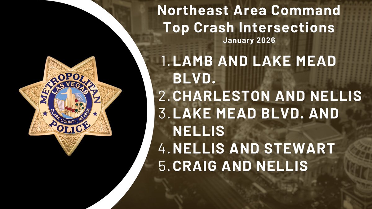 LVMPD Northeast Area Command tweet media