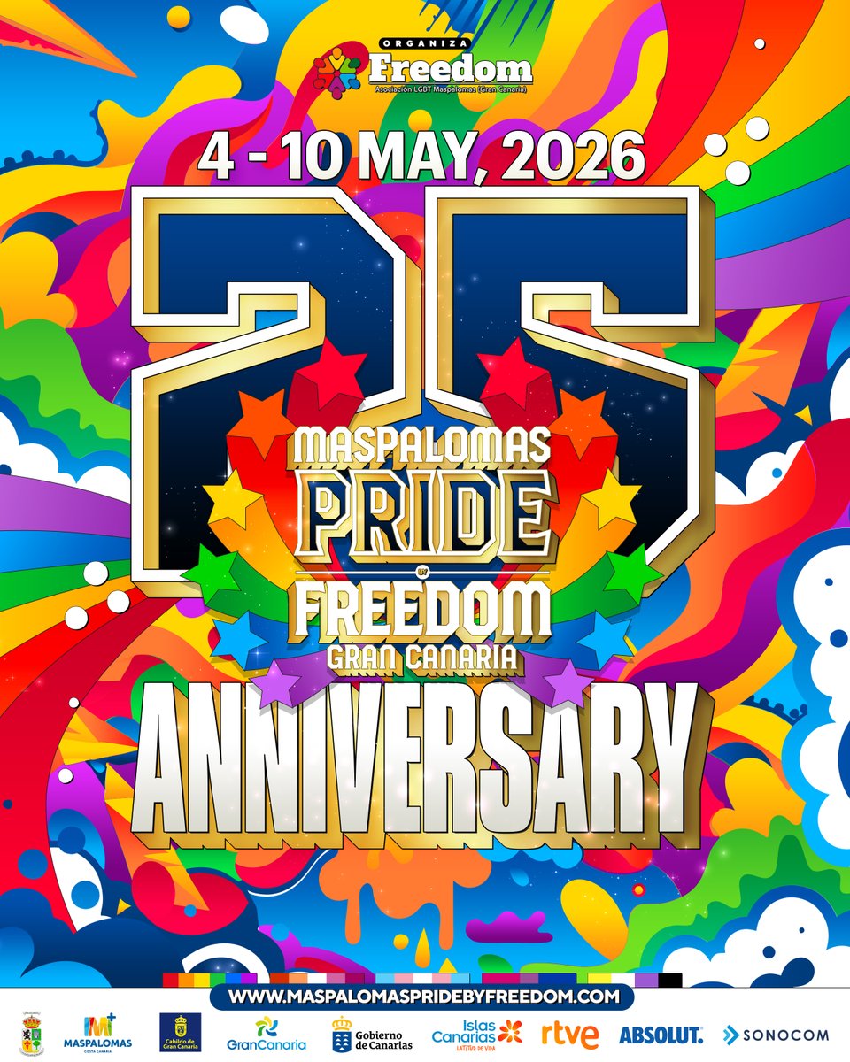 Maspalomas Pride by Freedom tweet media
