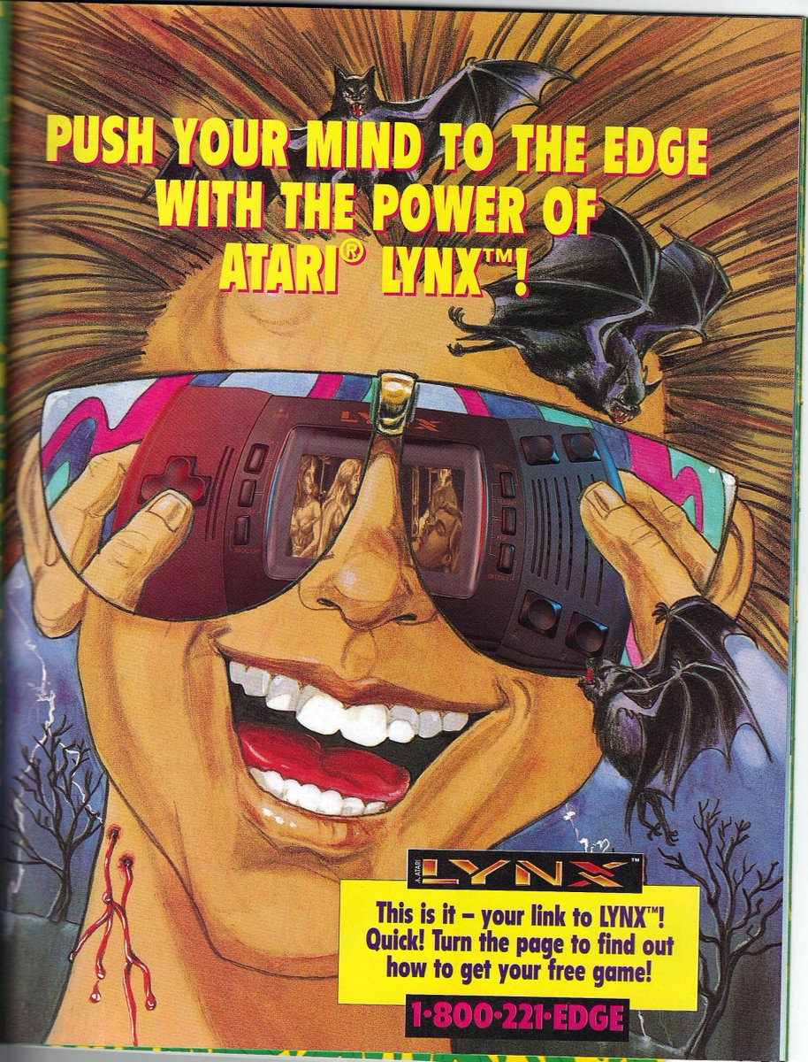 ballistikcoffee's tweet image. #Lynx print ads were the best! #Gaming #Atari #BCB