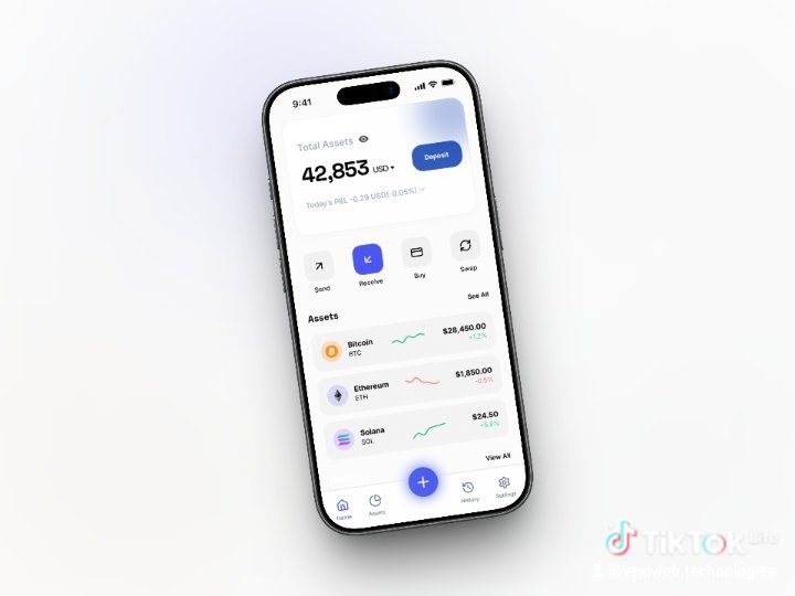 vexiweb1's tweet photo. Light mode is for the morning hustle, but Dark Mode is for the midnight moves. 🌑✨ Choosing the side that’s easy on the eyes and heavy on the vibes
Showing it to y'all
#CryptoUI
#Web3Design
#DApp
#BlockchainDesign
#FintechUI https://t.co/C4Iv6NcRzV