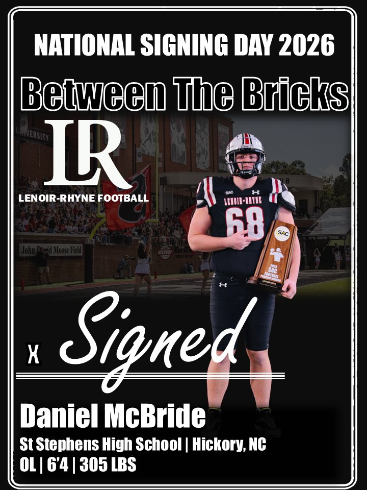 Lenoir-Rhyne Football tweet media