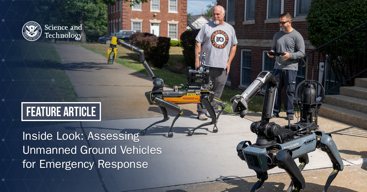 DHS Science and Technology Directorate tweet media