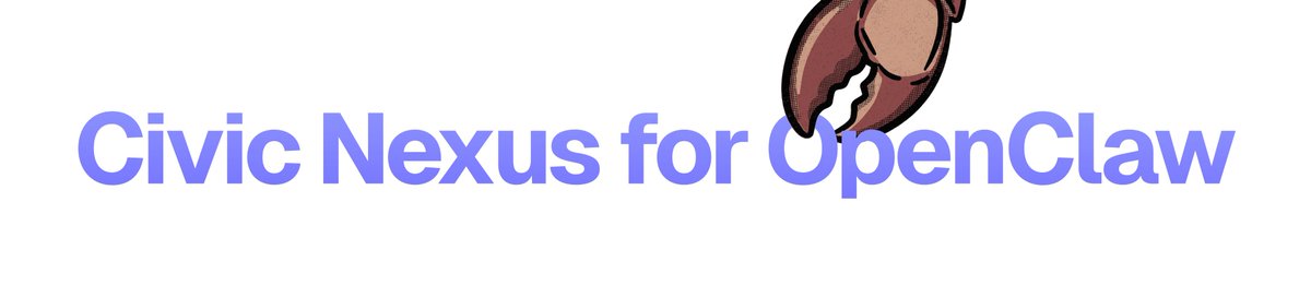 There’s a lot of excitement around <a href="/openclaw/">OpenClaw🦞</a>  right now, and for good reason.

What’s getting less attention is what happens after agents gain access to files, tools, and external systems.

<a href="/civickey/">Civic</a> Nexus for OpenClaw focuses on that gap: controlled, persistent authorization for