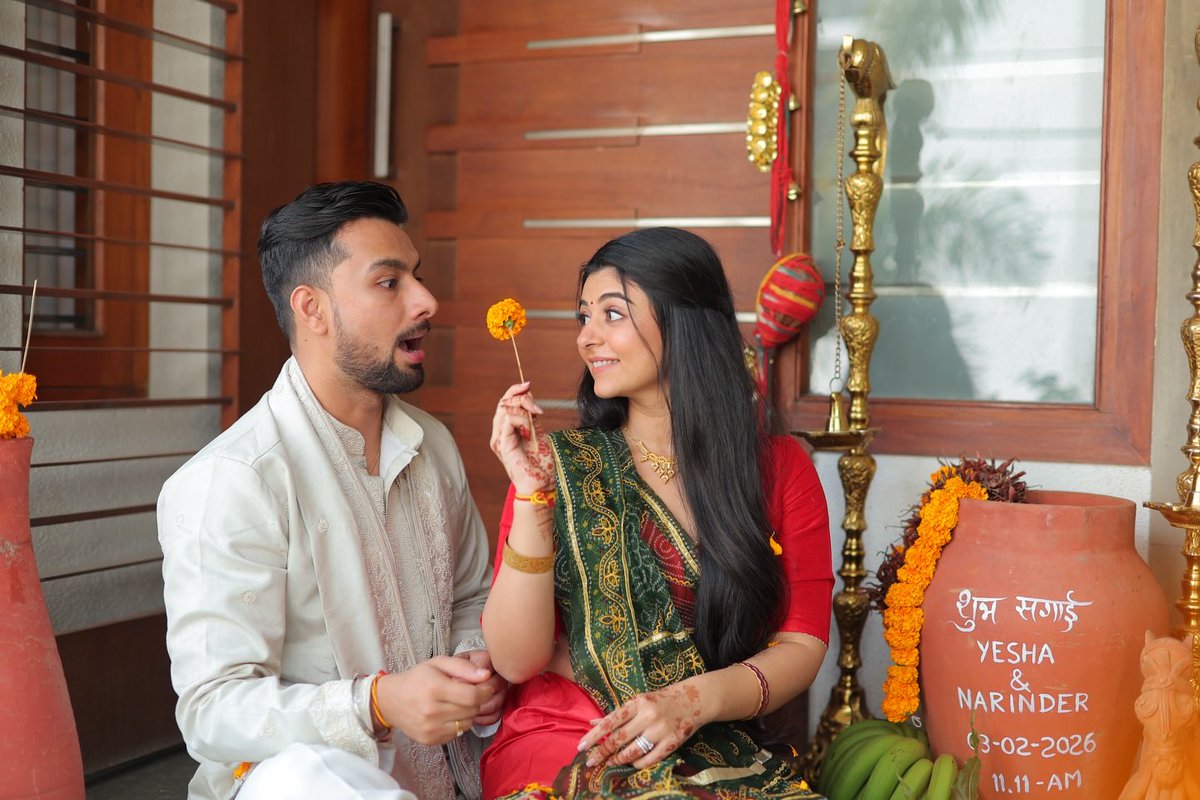 indiaforums's tweet image. From on-screen romance to real-life celebrations! 💍✨ Yesha Rughani is all set to begin a new chapter with Narinder Singh. Wishing the lovely couple a lifetime of happiness! ❤️
.
.
.
#YeshaRughani #EngagementGoals #RabbSeHaiDua #TVStars