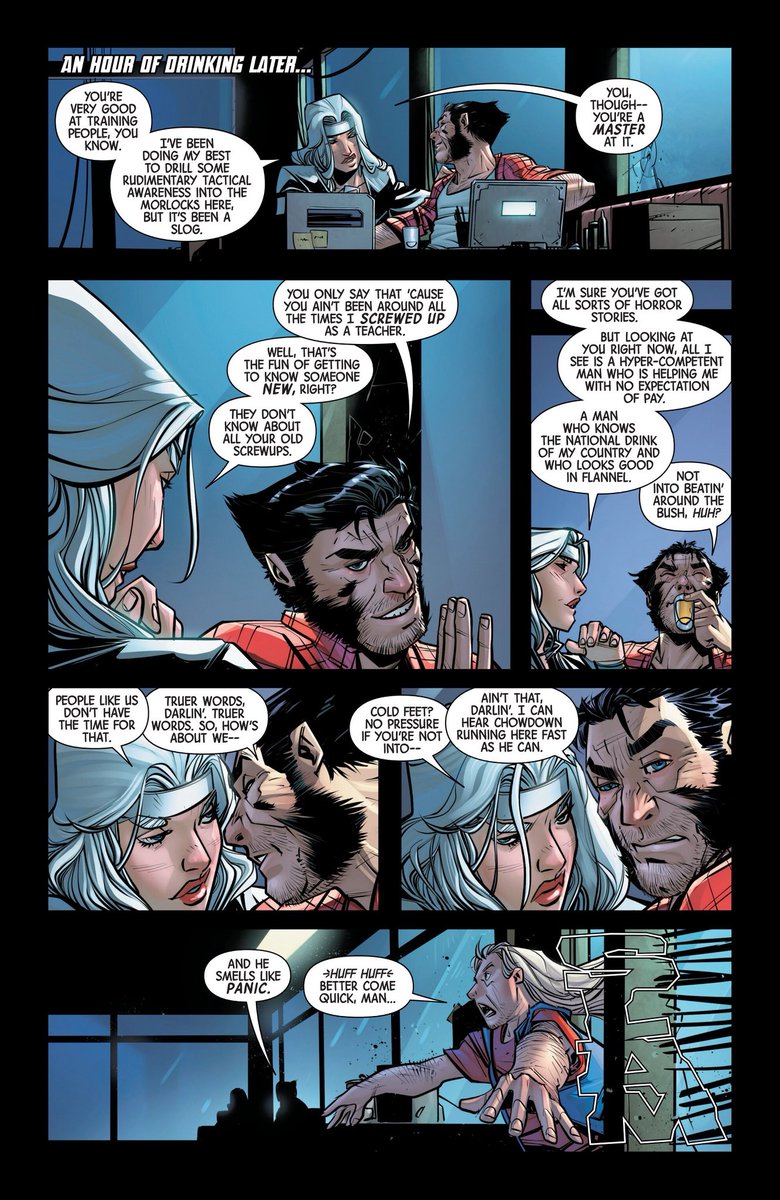 SymkarianComics's tweet photo. Ahmed had one good issue then immediately ruined it 💔 I fear my goat might be cursed with bad writing. https://t.co/ljAeo6ZjKw