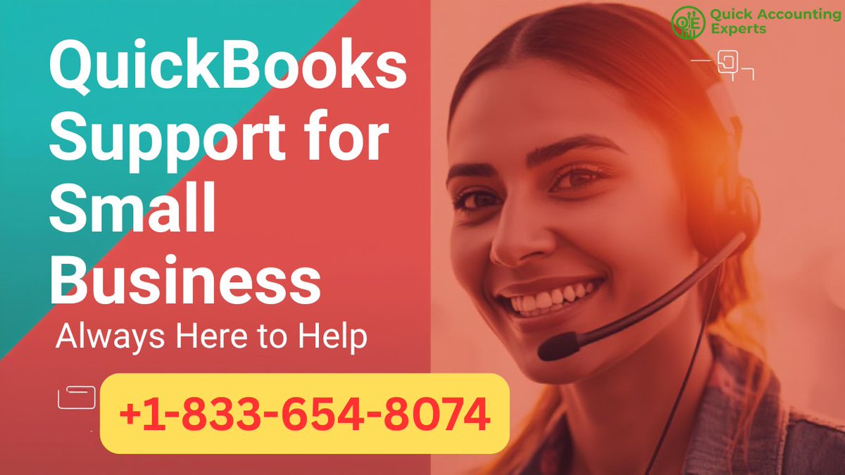 quickaccouting's tweet image. Need QuickBooks Support for Your Small Business? Call Experts Today
quickaccountingexperts.com/quickbooks-sma…
#quickbooks #quickbooksdesktop #quickbookspayroll #quickbookssmallbusiness