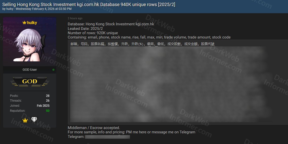 Dark Web Informer tweet media