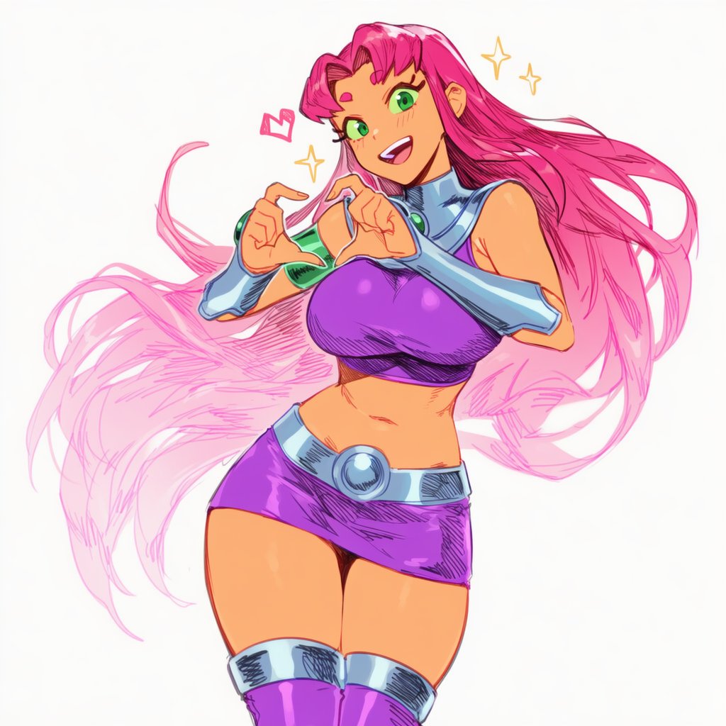 Uravity98114's tweet image. #Teentitans
Hey hey.. A quick Starfire to start your day..