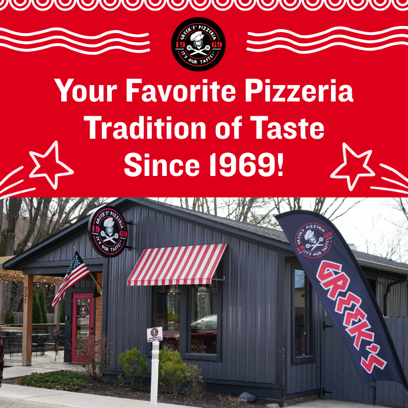 greekspizzeria's tweet photo. Walls full of stories. Ovens full of flavor.
A tradition the neighborhood trusts since 1969.🥂😋

#localicon #pizzalegacy #greekspizzeria #since1969 https://t.co/TsfYUkRllH