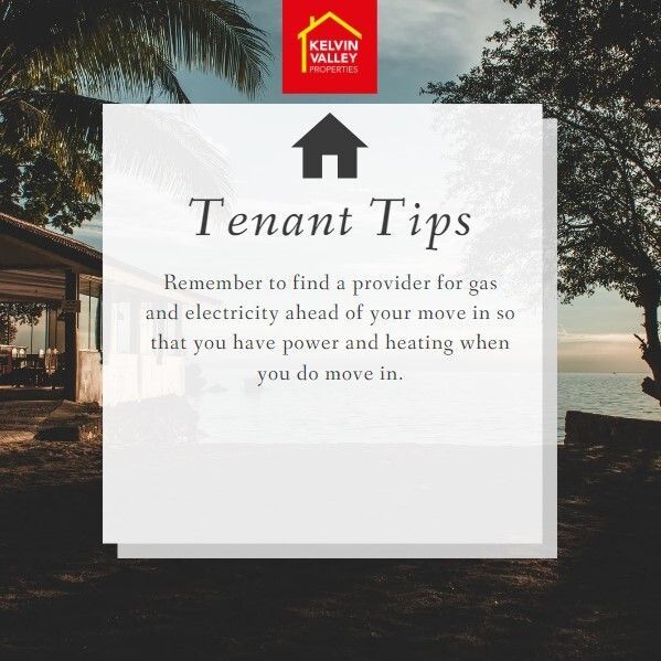#kelvinvalleyproperties #kelvinvalley #tenanttips #rentalpropertytips #wisdomwednesday #scotland #lettingagent #lettingagentsuk