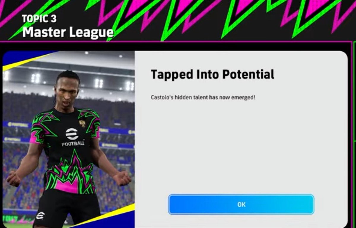 🔥 ES OFICIAL 🔥
Konami confirma para abril la vuelta de la mítica Liga Máster.

Y con ella… EL REGRESO DEL GOAT. 🐐⚽
Vuelve Castolo.

La infancia vuelve.
El vicio vuelve.
El fútbol de verdad vuelve.

#LigaMáster #PES #ProEvolutionSoccer #Castolo #NostalgiaGamer #GamingRetro