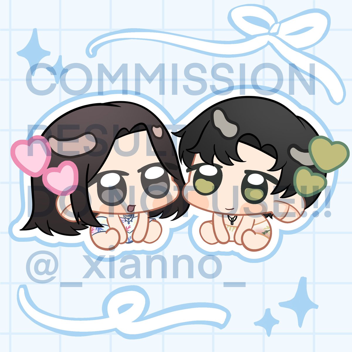 New commissions result !!
Thank you for your orders 🥹🙏