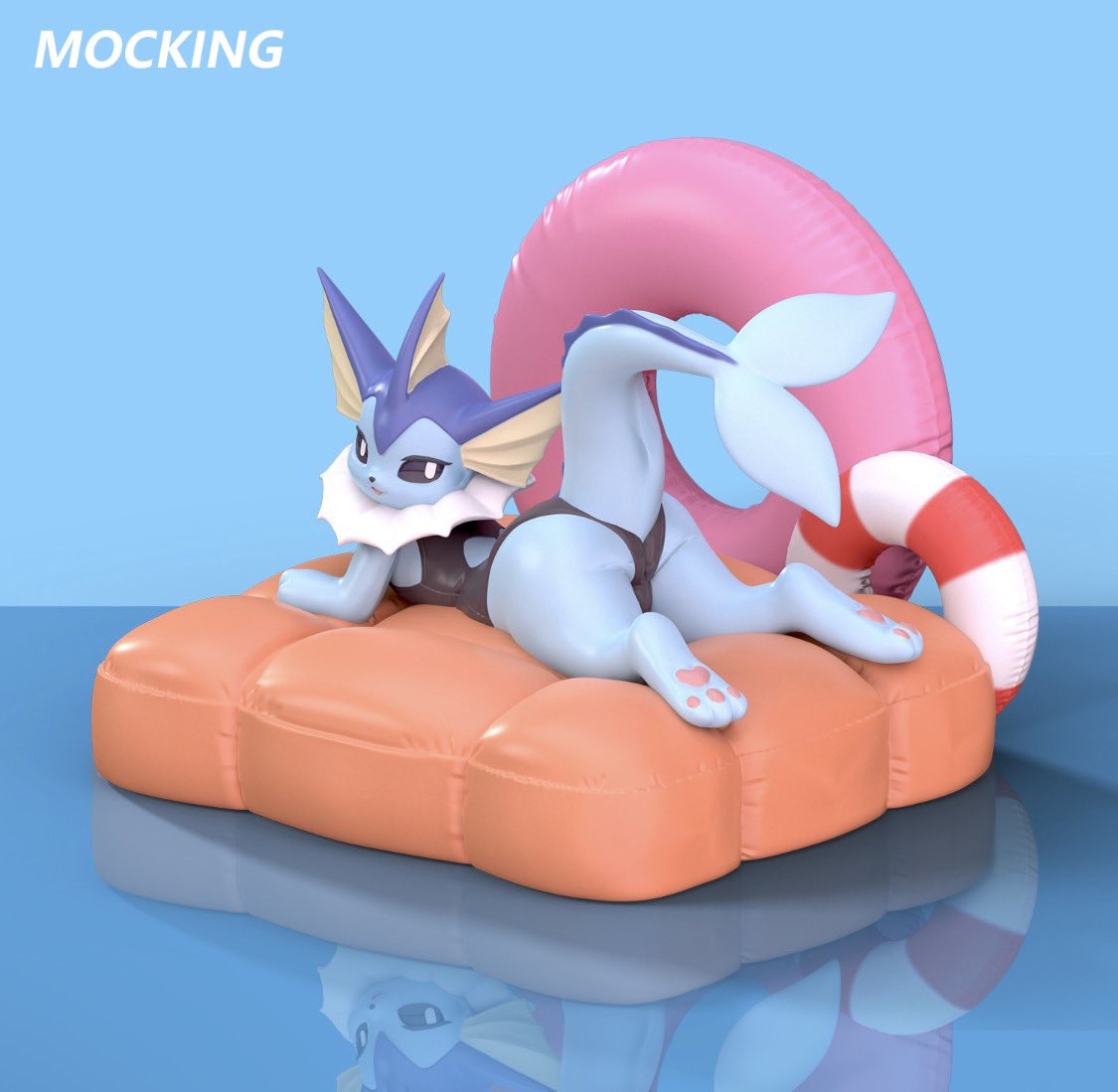 Congratulations <a href="/hhhdddste2/">HHHDDDSTE</a> on winning the swimsuit Vaporeon statue sold by <a href="/MocKing888/">Moc King Idplayer</a> 
Follow for more art and whenever I do another giveaway! #Vaporeon #Pokemon