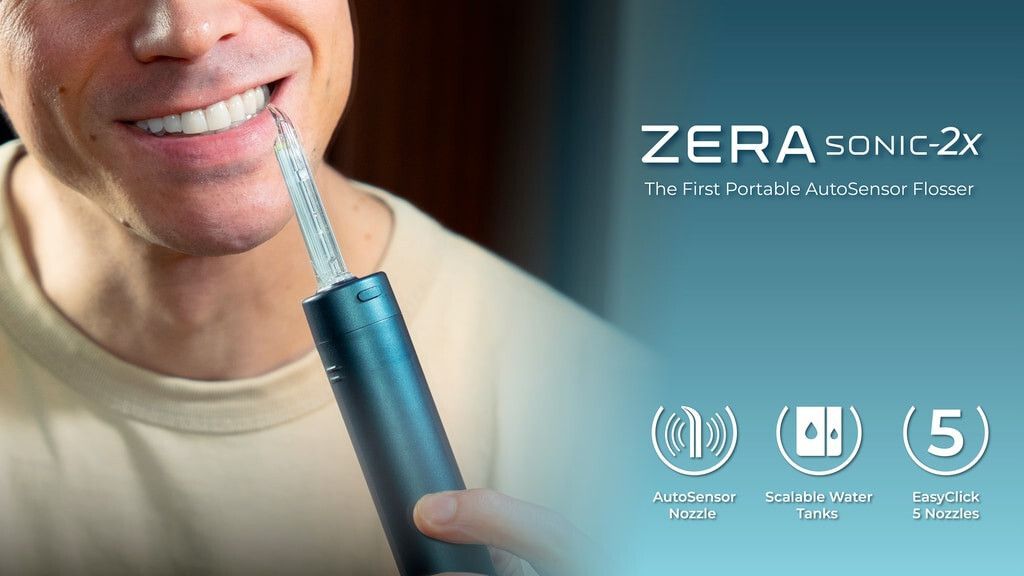 BackerClub's tweet image. Flossing without the mess 🦷💦

ZERA Sonic 2X uses smart AutoSensor tech
Sprays only when it’s in the right spot
No oversplash
No string floss struggle

Portable powerful and dentist inspired clean anywhere ✨

Link:buff.ly/myEMm48 

#Kickstarter #OralCare #WaterFlosser