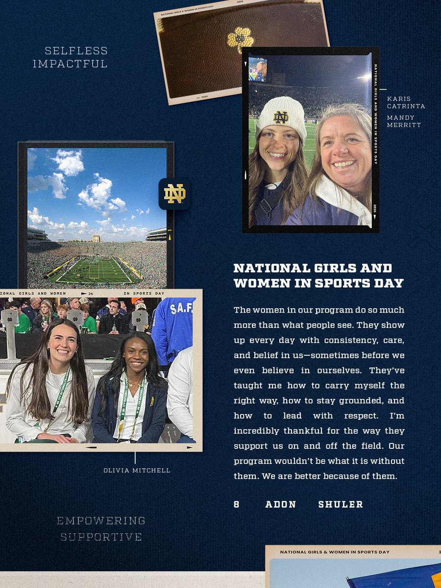 Notre Dame Football tweet media