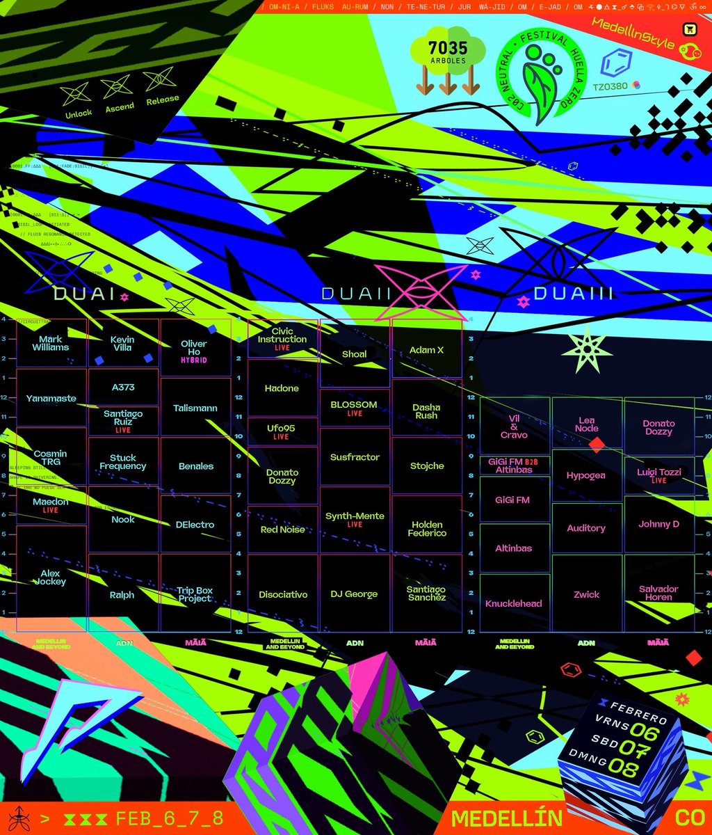 Freedom 2026 🖤👽

Muy feliz y ansioso por mi debut en el mejor festival del pais , y q mejor manera q cerrando stage 

Nos vemos el día 1  ADN Stage 🔥

Set time 1:30 - 3:30