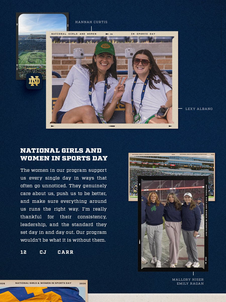 Notre Dame Football tweet media