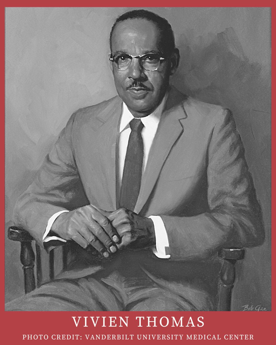 ACHA_Heart's tweet photo. This #BlackHistoryMonth, ACHA honors Vivien Thomas—a pioneer in congenital heart disease treatment. Despite tremendous obstacles, Thomas was instrumental in developing the revolutionary "blue baby operation" with Drs. Alfred Blalock and Helen Taussig in the 1940s, transforming #CHD care. Read ACHA Board Vice Chair William F. Causey's blog post about how Thomas's work impacted his own life-saving surgery in 1952: https://t.co/dvnjxV2a8T

#CHDAwareness #BlackHistory #HeartMonth #CHDCare4Life #ACHD