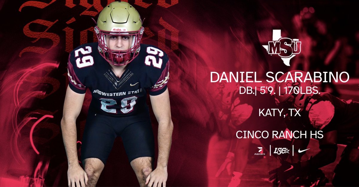 ✍️ Signed‼️
🏈 DB | 5'9" | 170
📍 Katy, Texas
🏫 Cinco Ranch HS

Welcome to the #StangGang, Daniel! 🐎

#NSD2026