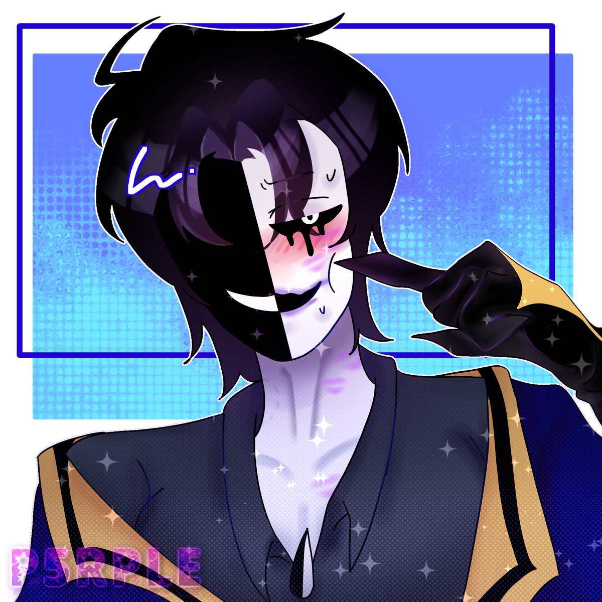 P5RPLEX's tweet photo. 👀✨ #ship
#tickettaker x #Jester 
#thefreakcircus #tfc https://t.co/biUbRhGZ0o