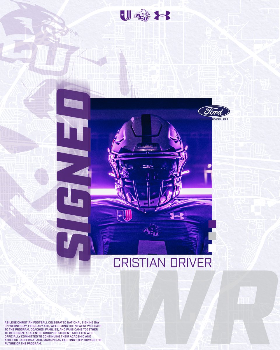 ACUFootball's tweet photo. Welcome to the 𝐁𝐢𝐠 𝐂𝐨𝐮𝐧𝐭𝐫𝐲 Cristian!!

🏈 Wide Receiver
🏈 Minnesota

#CDT | #GoWildcats https://t.co/PZ95KHU5AK