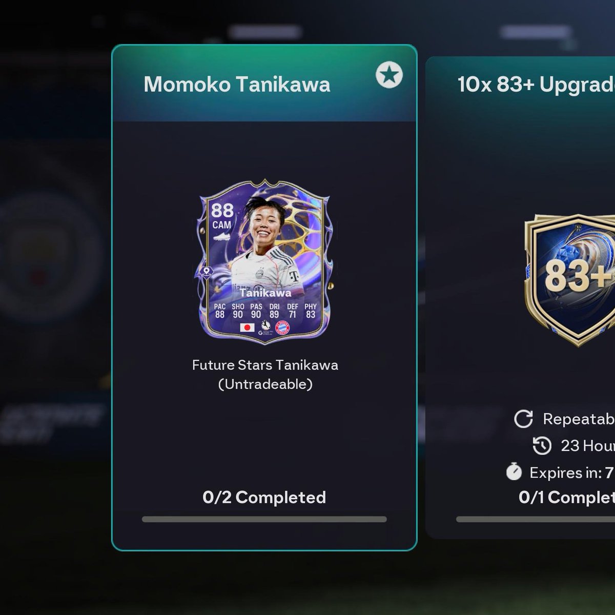 FUTBIN's tweet photo. 🚨 6pm Content:

- 🇯🇵 Future Stars Tanikawa (84 and 85 Squad)
- 🌟 TOTW 21 (First 2 PS+ TOTW - Kerolin)
- New 87+ Campaign Pick https://t.co/9TUljZK0Kg