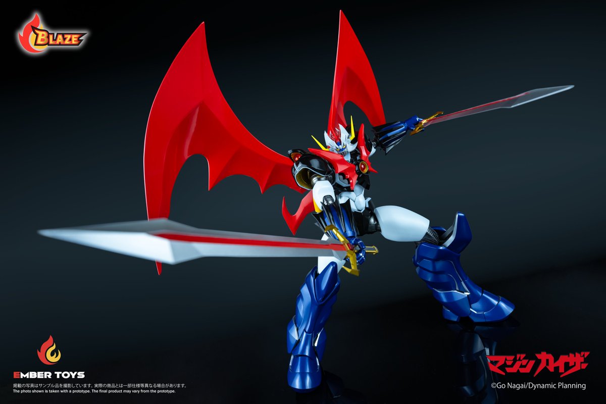 マジンパワー④

ショルダースライサー！

BLAZE マジンカイザー（オリジナル版）
明日より予約受付開始！

原型制作：森口あらん／XELFLEX  <a href="/AlanMoriguchi/">森口あらん</a>

#マジンカイザー
#アクションフィギュア
#エンバートイズ