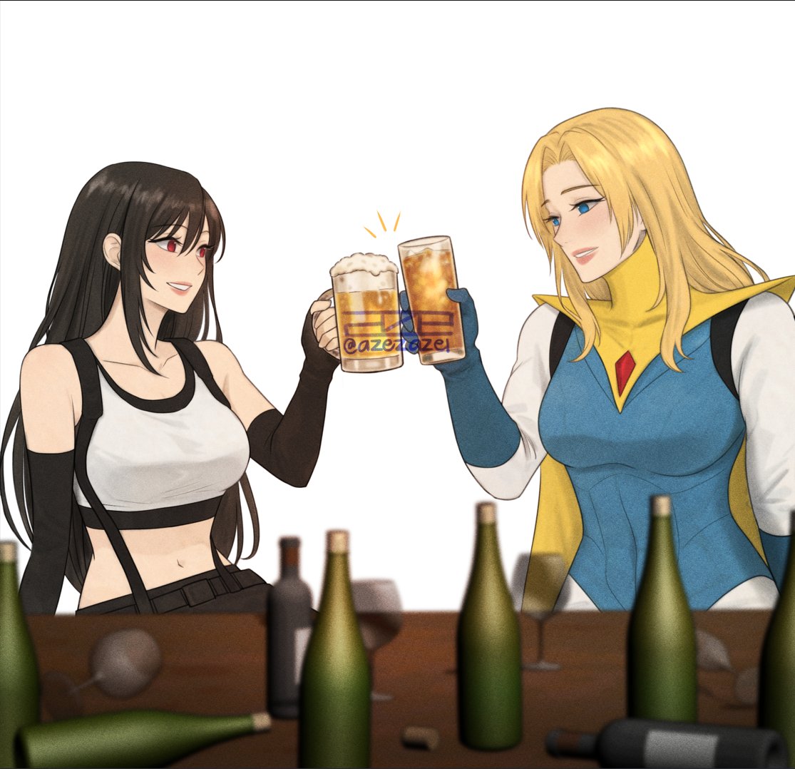 Tifa 🤝 Blazer
insanely strong, calm, capable, and casually outdrinking everyone