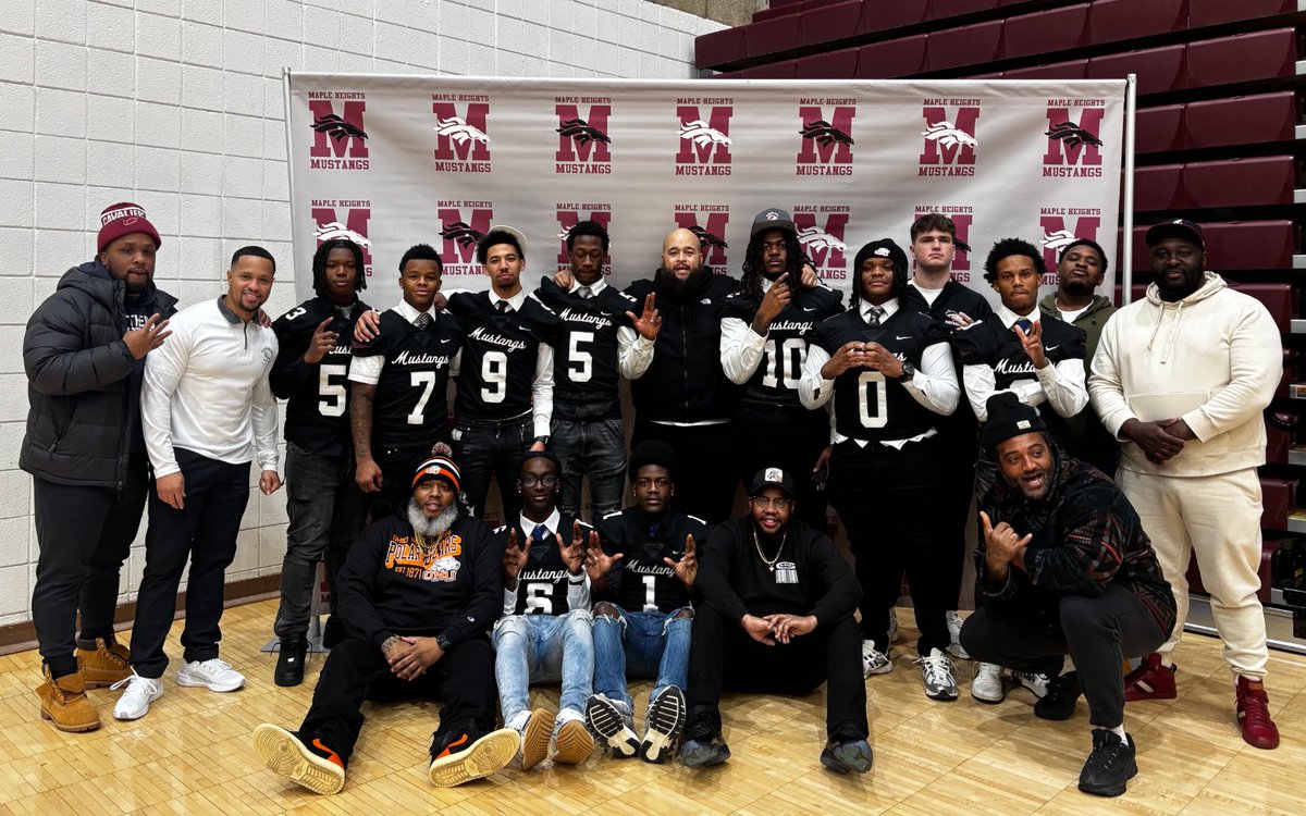 Maple Heights Football tweet media