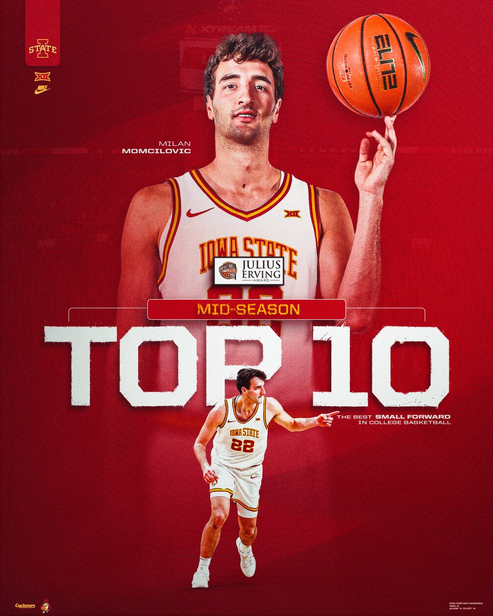 The Best Shooter in America

📰: bit.ly/4rBjoUq

#Cyclones | #C5C