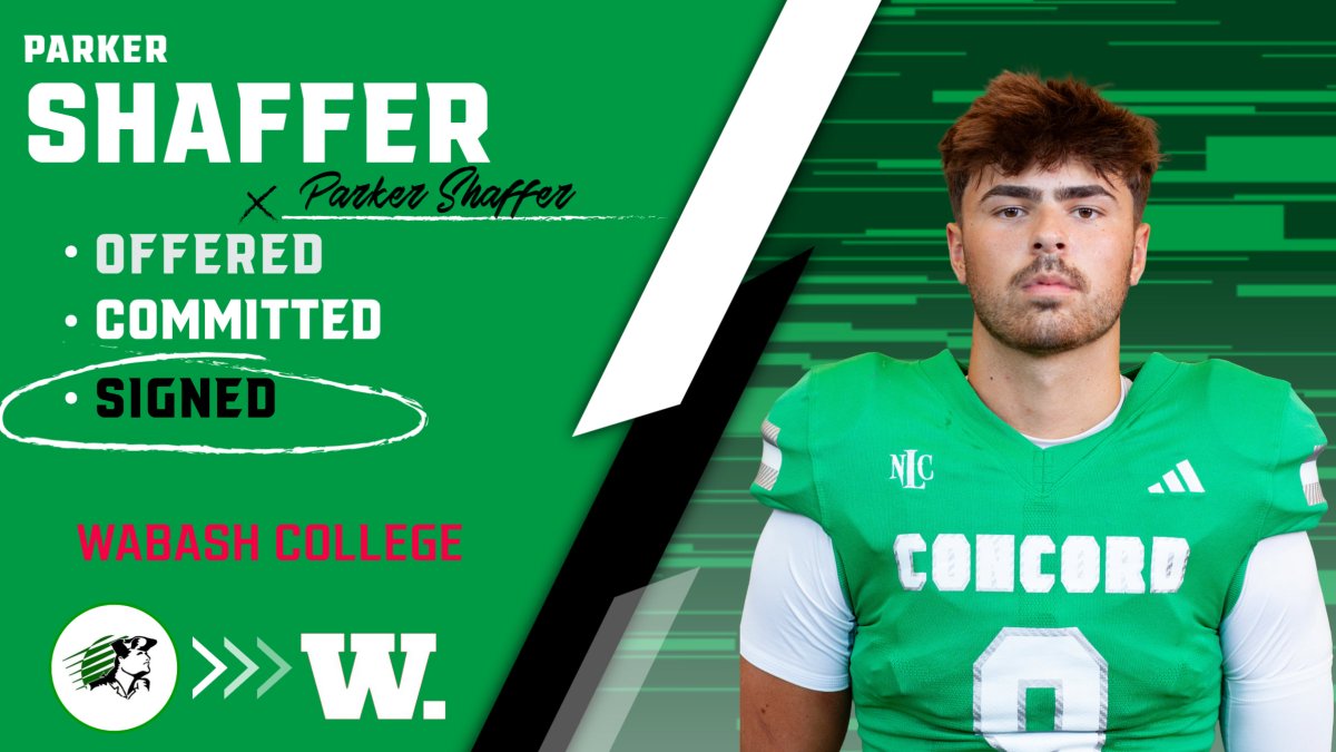 cminutemen's tweet photo. Congrats to Parker Shaffer who was recognized this morning for signing his letter of intent to continue his academic and football careers next year at Wabash College! https://t.co/dskc1I0SgJ