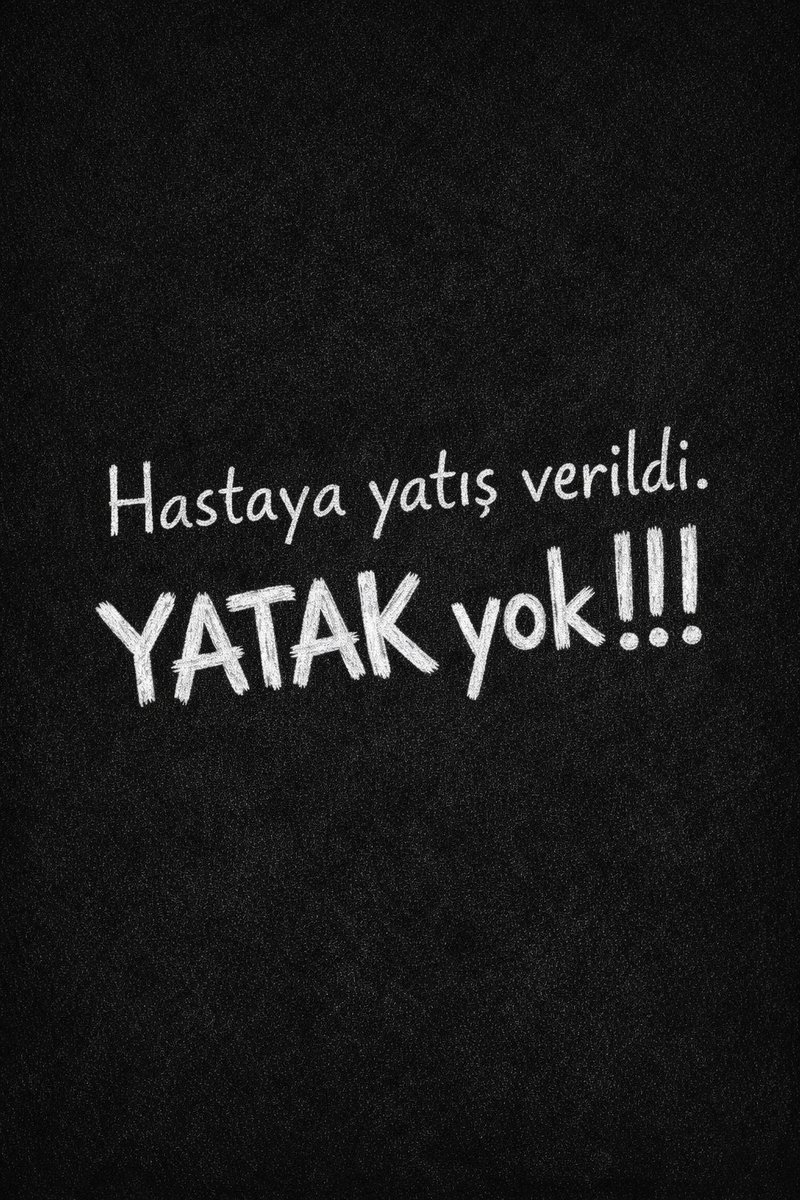 Hekimce261050's tweet photo. 𝗡𝗼̈𝗯𝗲𝘁𝗰̧𝗶𝘆𝗶𝗺... 𝗔𝗰𝗶𝗹, 𝗵𝗲𝗿 𝘇𝗮𝗺𝗮𝗻 𝗸𝗶 𝗴𝗶𝗯𝗶 𝗽𝗮𝘁𝗹𝗮𝗺ı𝘀̧ 𝗱𝘂𝗿𝘂𝗺𝗱𝗮. 𝗛𝗮𝘀𝘁𝗮𝗹𝗮𝗿ı 𝘆𝗮𝘁ı𝗿𝗺𝗮𝗺 𝗴𝗲𝗿𝗲𝗸𝗶𝘆𝗼𝗿 𝗮𝗺𝗮 𝘆𝗮𝘁𝗮𝗸 𝘆𝗼𝗸. 112' ye haber vermişiz. Bir koldan onlar yatak arıyor. Diğer yandan, hekimlerle sempatik kanal üzerinden iletişime geçerek; ben de yer bulmaya çalışıyorum. Yatacak ya da sevk edilecek hastaları biraz olsun dağıtabilirsem; acil nefes alacak.
Gece yarısını geçmiş durumda. Yatak konusunda yaprak kıpırdamıyor; hiç bir yerde yer yok. 112' yi defalarca aramışım, onlardan da aynı yanıt geliyor. Komşu iller dahi aranmış ama yer yok. En son, mesai bitmeden iki hastayı servisten taburcu ettim. Yoğun bakımdan iki hastayı, servise geçirdim. Acilde yatan iki hastayı da yoğun bakıma aldım. Bunlar için;  acilde yatan iki hasta gece 24.00 a kadar beklediler. Şu an servisler de, yoğun bakım da tamamen dolu. Bu curcuna içinde bekliyoruz. 
Ancak hastalar gelmeye devam ediyor. 
İki defa başhekimi, iki defa da başhekim yardımcısını aradım. Hep aynı cevap: Yer yok!... 
Hastaya yatiş verdiğinde, acilde notunu yazarsın gerisi senin sorumluluğun  değildir. 112 yer bulur. Eğer yatacak yer yoksa, hasta acilde kalır. Ama hiç bir hekim bunu yapmaz. Her biri eline bir telefon alıp, saatlerce yer bulmak için uğraşıp durur. Sabaha kadar acil de takip eder hastayı.
𝗛𝗮𝘀𝘁𝗮𝗻𝗲𝗹𝗲𝗿, 𝗺𝗲𝘃𝗰𝘂𝘁 𝗸𝗼𝘀̧𝘂𝗹𝗹𝗮𝗿𝗱𝗮 𝗵𝗮̂𝗹𝗮 𝗱𝗼̈𝗻𝘂̈𝘆𝗼𝗿𝘀𝗮; 𝗵𝗲𝗸𝗶𝗺𝗹𝗲𝗿𝗶𝗻 𝘆𝘂̈𝘇𝘂̈ 𝘀𝘂𝘆𝘂 𝗵𝘂̈𝗿𝗺𝗲𝘁𝗶𝗻𝗲𝗱𝗶𝗿. 𝗕𝘂𝗻𝘂𝗻 𝗶𝗰̧𝗶𝗻 𝗸𝗶𝗺𝘀𝗲 𝗺𝗮𝗿𝘁𝗮𝘃𝗮𝗹 𝗼𝗸𝘂𝗺𝗮𝘀ı𝗻!..