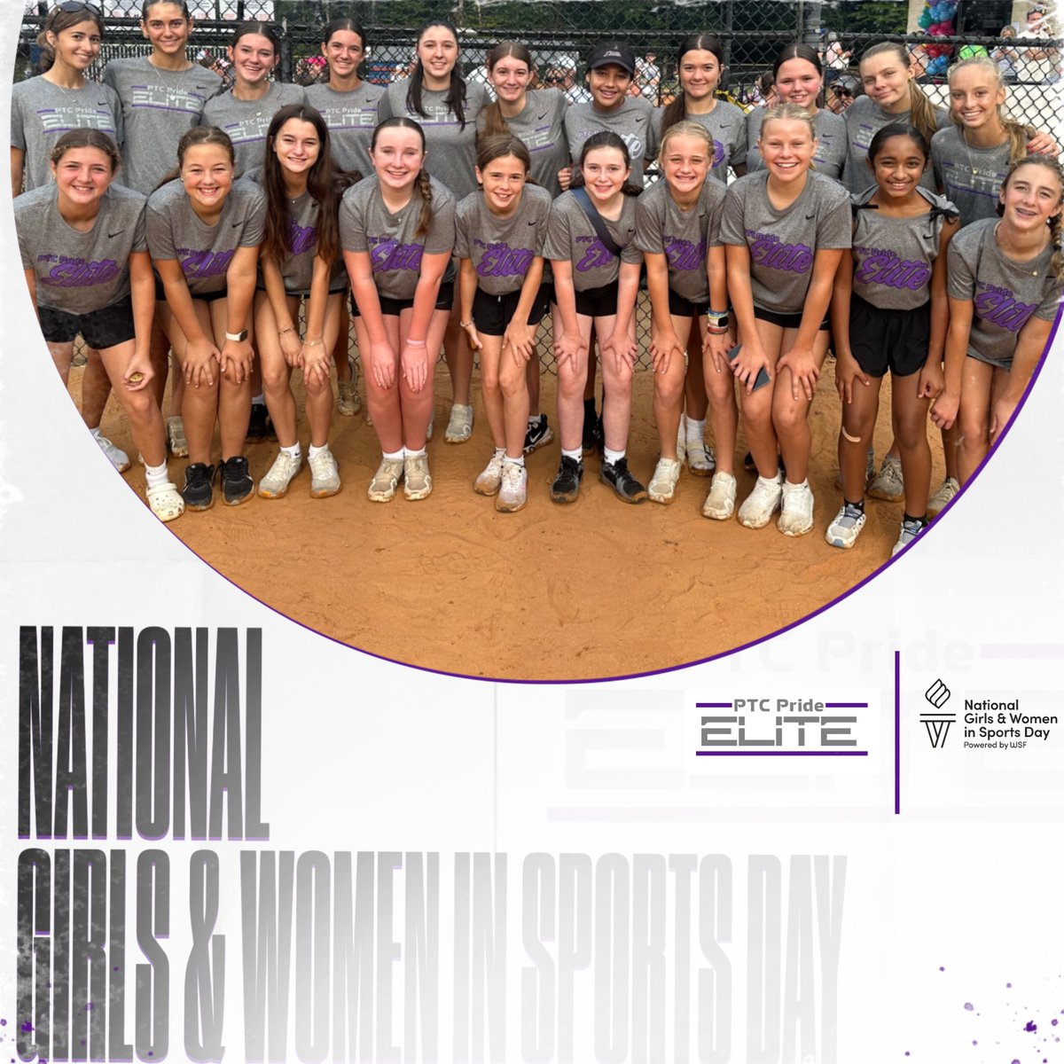 ptcprideelite's tweet photo. ✨ NATIONAL GIRLS &amp; WOMEN IN SPORTS DAY ✨

Today we celebrate the strength, dedication, and impact of women athletes everywhere—from youth sports to the pros.   

Keep breaking barriers. Keep setting the standard. Keep winning.   

#NGWSD2026 https://t.co/u6sMolR7gb