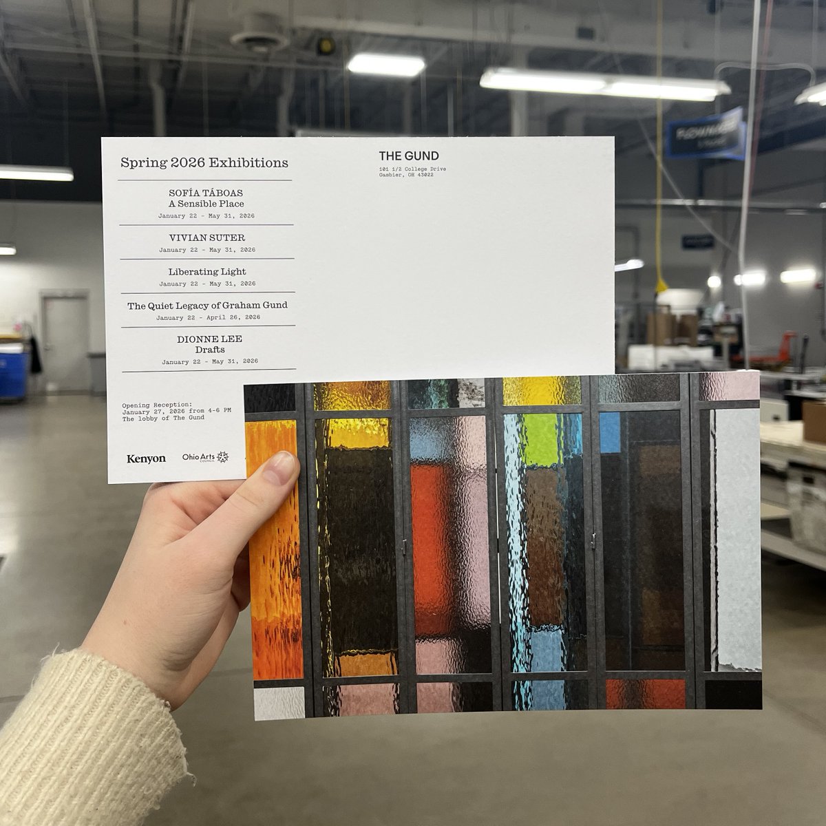 HopkinsPrinting's tweet image. Check out these eye catching postcards we recently printed for @TheGundatKenyon. We love bringing vibrant colors and rich hues to life!

#HopkinsPrinting #Postcards