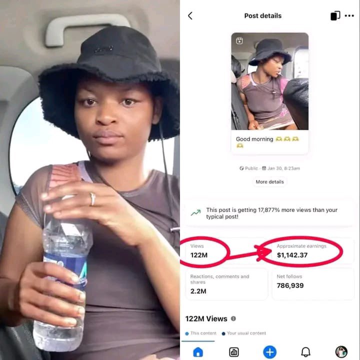 Africabetta's tweet photo. Finally her page has been deleted and all dollars made gone forever https://t.co/A4BAtU3rID