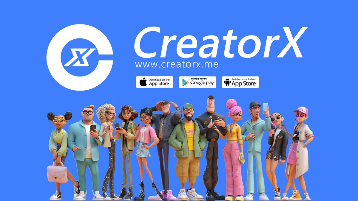 Wondering how to earn points on CreatorX ?  It’s simple

✅ Check in daily and complete logins
✅ Post videos, images, or livestreams
✅ Participate in events and complete tasks
✅ Interact with creators,like, comment, and tip
✅ Invite friends to join the platform

Why it