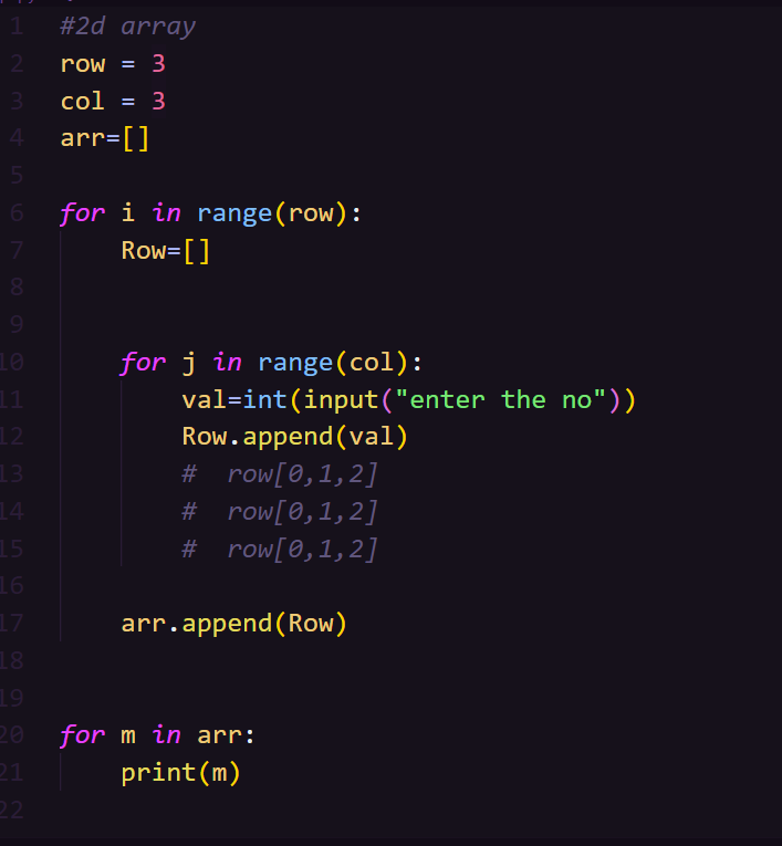 YadavDipan41379's tweet photo. Day5
Arrays got depth today 😄 Hello, 2D arrays!”
#DSA #30dayofcode #CodingJourney https://t.co/2h23OBxp4p