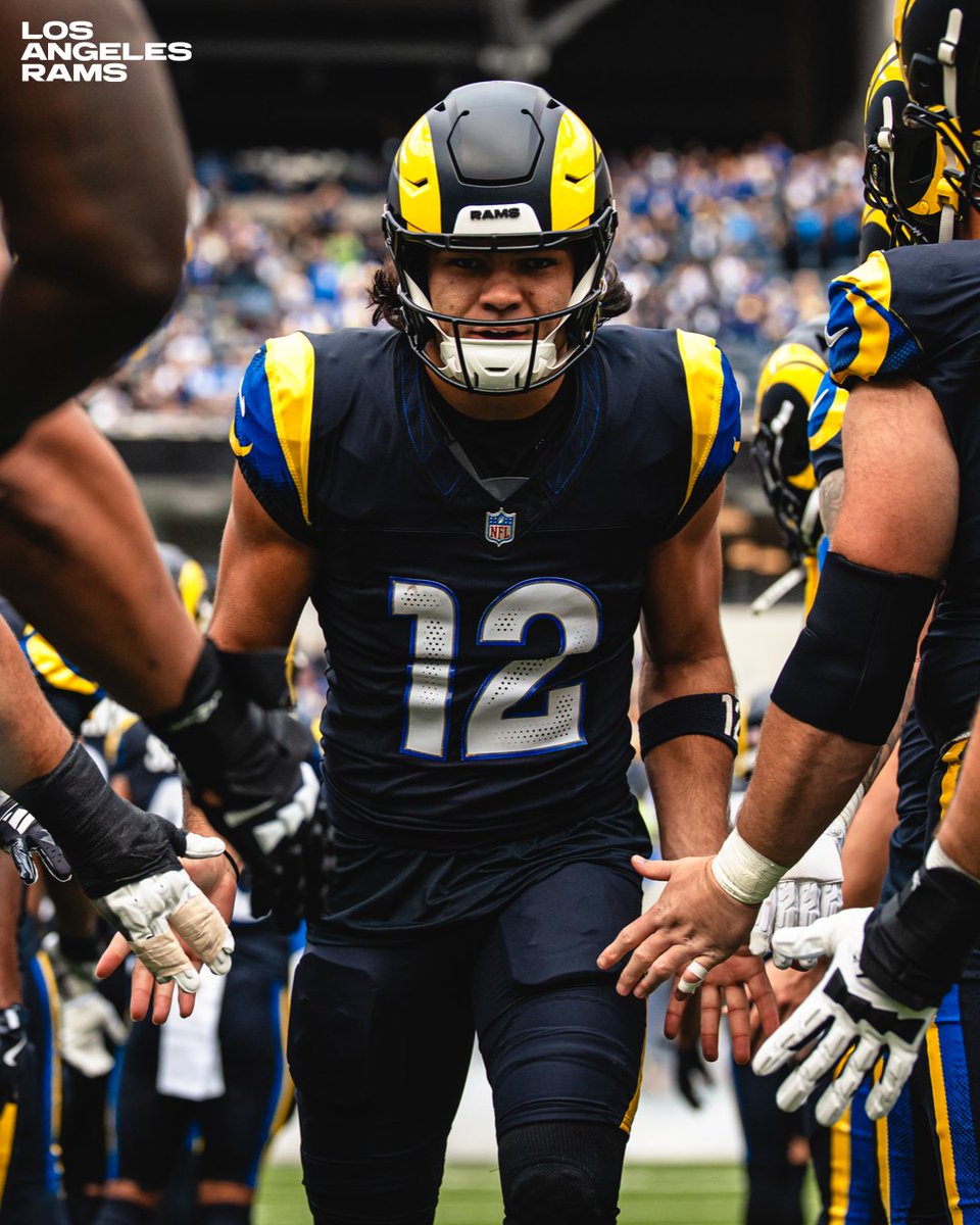 RamsNFL's tweet image. You know who has our vote for OPOY🙂‍↕️ @AsapPuka