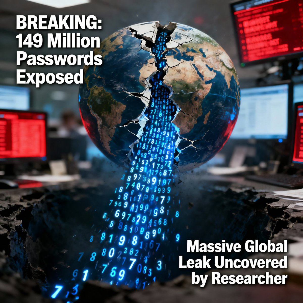 ContentSpots's tweet photo. 🚨 149 MILLION PASSWORDS EXPOSED! 🚨 

Our latest report at Content Spots Media uncovers the truth behind the massive Jan 2026 data breach.  Don't wait – secure your digital life NOW! 

👉 Read the full story: https://t.co/igdeTODbIe 

#contentspots #DataBreach #CybersecurityNews https://t.co/xt8ixoT3E6