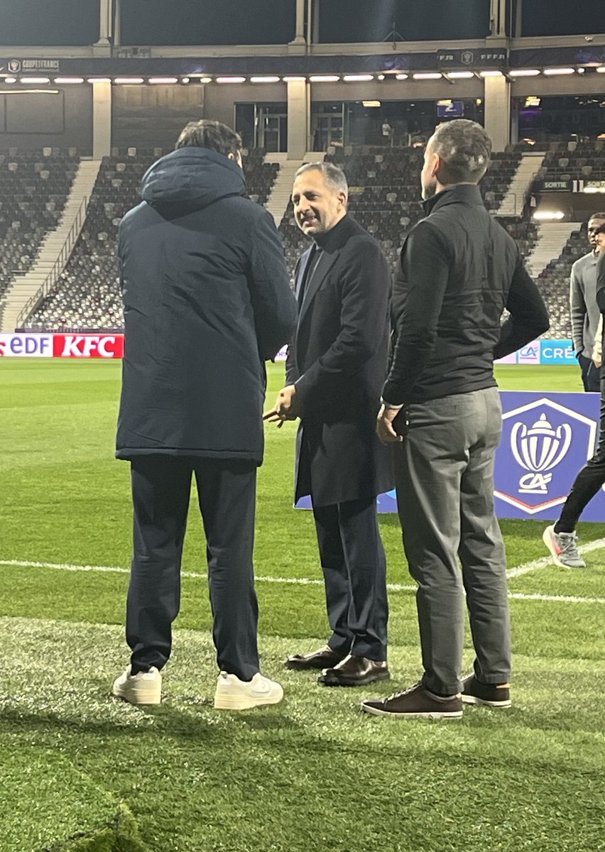 Neil Chugani, président du conseil d’administration du <a href="/ToulouseFC/">Toulouse FC</a>, ex-président par intérim l’été dernier, et DG de RedBird, actionnaire majoritaire du club, est présent au Stadium pour #TFCASC. <a href="/lequipe/">L'Équipe</a>