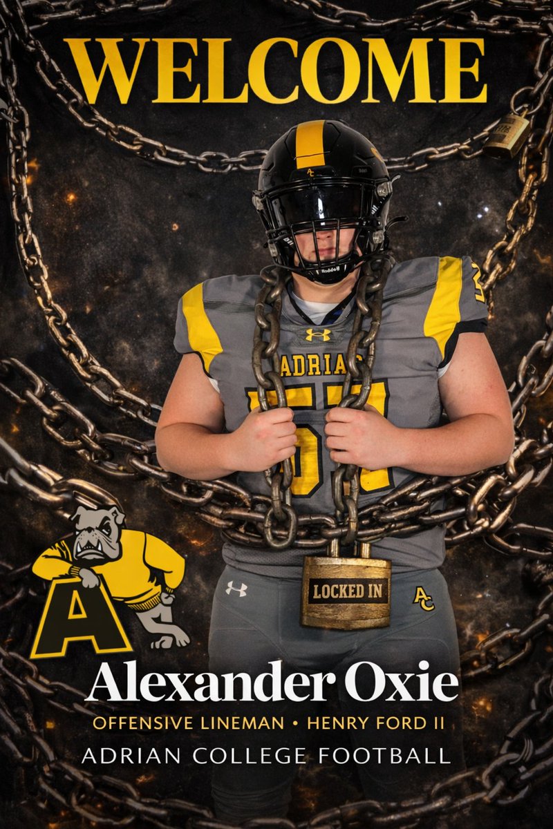 Adrian College Football tweet media