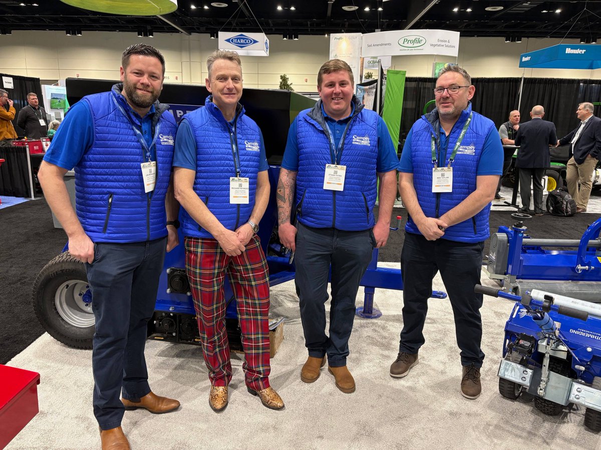 Campey™ Turf Care Systems tweet media